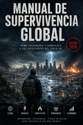 Portada del e-book Manual de Supervivencia Global, guía práctica de preparación familiar de Experiencia de Vida E.N.