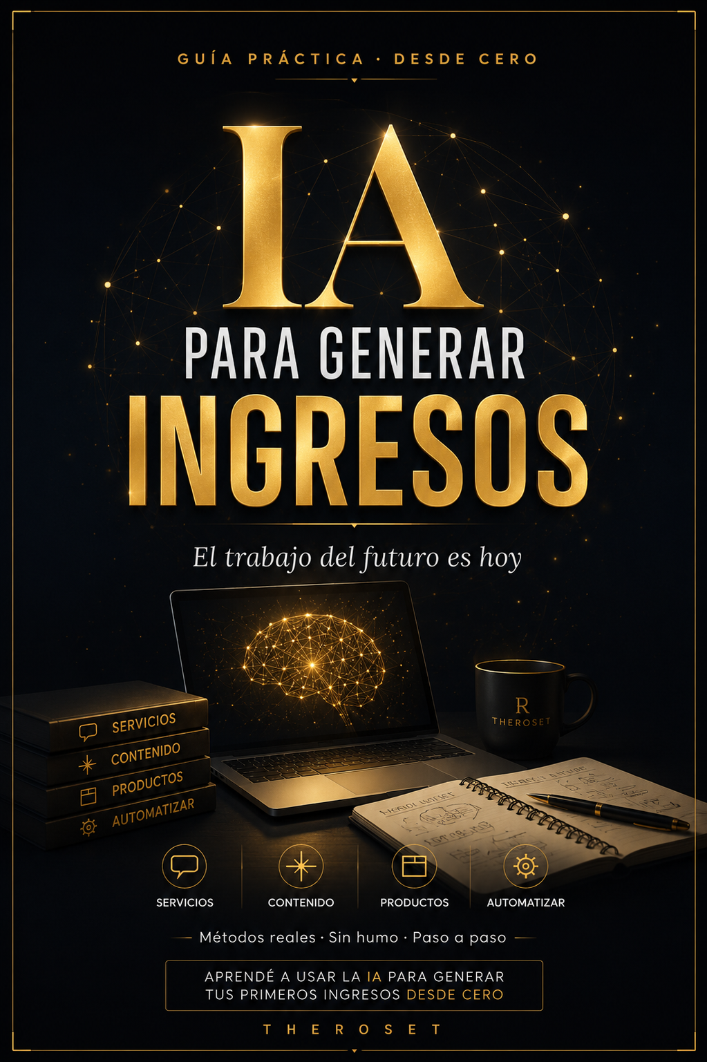 IA para Generar Ingresos — Guía Práctica para Empezar de Cero (PDF + Word)